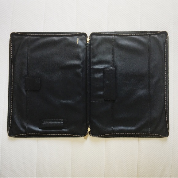 Vintage St. Dupont Leather Laptop Sleeve - Picture 5 of 9